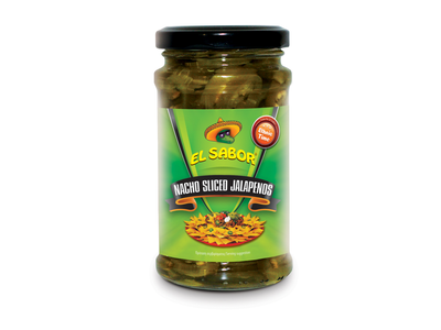 Konservuoti jalapenai EL SABOR, 300 g / 125 g