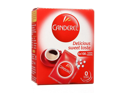 Saldiklis CANDEREL, 5 X 100 tab., 42,5g