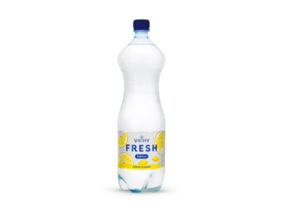 Gaivusis gėrimas Vichy Fresh Bubbles citrinų skonio, 1,5 l