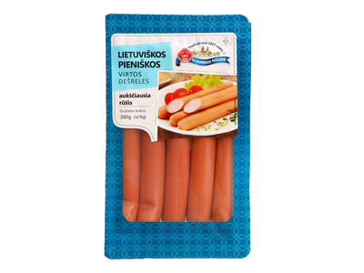 Virtos GIMINIŲ dešrelės, a.r., 260 g
