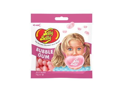 Saldainiai JELLY BELLY Bubble Gum, 70 g