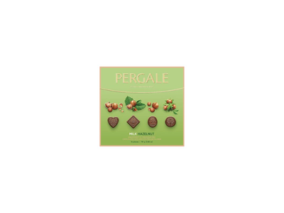 Pergalė Milk Hazelnut Saldainiai 110 g