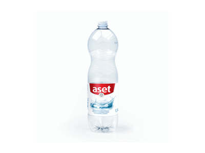 Negazuotas stalo vanduo ASET, 1.5 l
