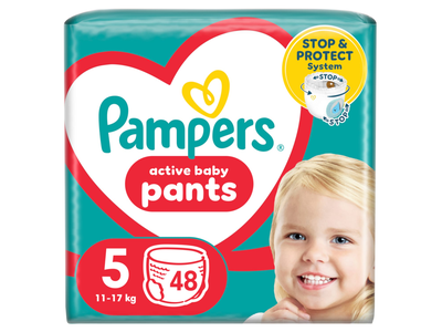 Sausk.keln. PAMPERS JUM S5 12-17kg 48vnt