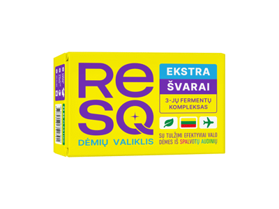 Dėmių valiklis RESQ (spalvotų audinių), 90 g