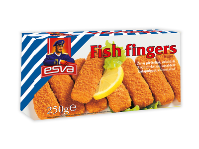 Žuvų piršteliai 50%, ESVA, 250g