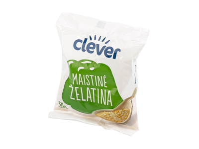 Maistinė želatina CLEVER, 50 g