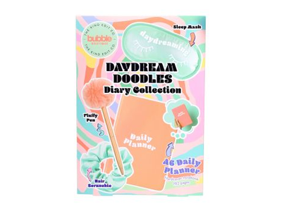 BUBBLE BOUTIQUE DAYDREAM DOODLES DIARY COLLECTION dovanų rinkinys