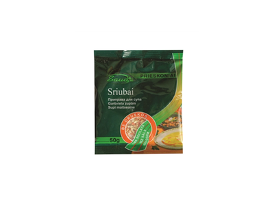 Sriubos prieskoniai SAUDA, be druskos, 50 g