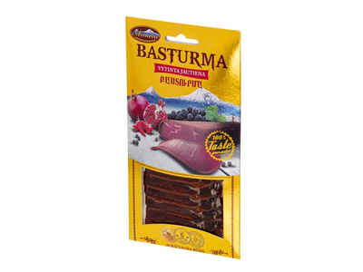 Vytinta pjaustyta jautiena BASTURMA, a. r., 60 g