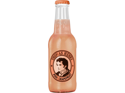 Gazuotas gaivusis gėrimas THOMAS HENRY Pink Grapefruit, nealk., 0,2l but.D