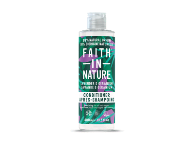 Plaukų kondicionierius FAITH IN NATURE LEVANDER&GERANIUM, 400 ml