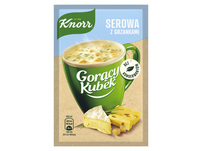 Sūrio sriuba su skrebučiais KNORR, 22 g