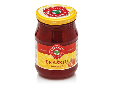 KĖDAINIŲ KONSERVŲ FABRIKO braškių uogienė, 430 g