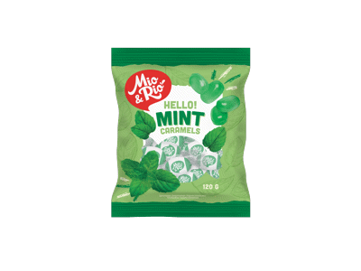 Saldainiai MIO&RIO, mėtų skonio, 120 g