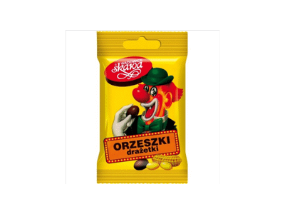 Žemės riešutų dražė SKAWA KLOUNAS, 70 g