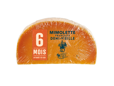 Sūris Mimolette ISIGNY STE MERE, brandintas 6 mėnesius, 165 g
