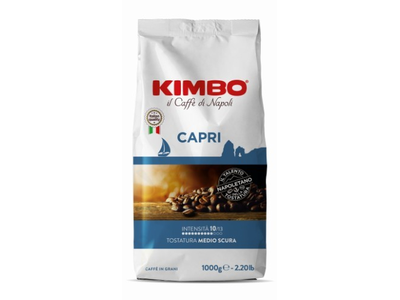 Kavos pupelės KIMBO Capri, 1 kg