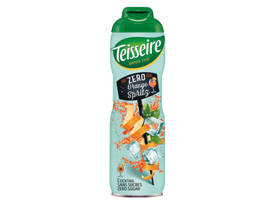 Sirupas TEISSEIRE, Orange Spritz, be cukraus, 0,6l