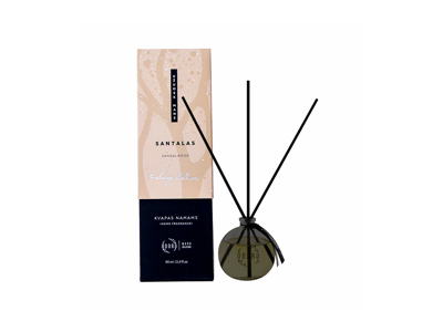 Namų kvapas su lazdelėmis ODORO MOOD SANTALAS, 90 ml, 90 ml
