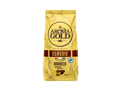 Kavos pupelės AROMA GOLD CLASSIC, 1 kg