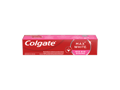 Dantų pasta COLGATE MAX WHITE BYE BYE STAINS, 75 ml