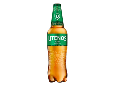 Alus UTENOS Pilsner, 4,6 %, 1 l, PET D