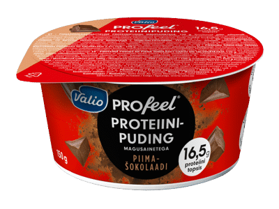 Pudingas VALIO PROFEEL, pieninio šokolado sk., 2,4 % rieb., 150 g