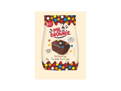 Šokoladiniai keksiukai MR.BROWNIE su pien. šok. sald., 200 g