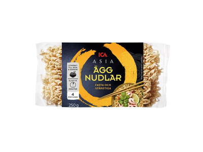 Kiaušininiai makaronai NOODLES ICA, 250 g