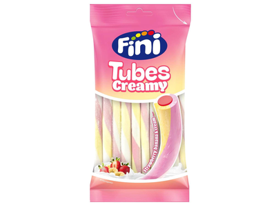 Braškių ir bananų sk. guminukai FINI, 80 g