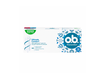 Higieniniai tamponai O.B. PRO COMFORT SUPER PLUS, 16 vnt.