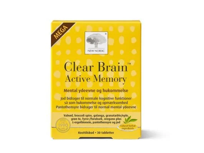NEW NORDIC Clear Brain™ Mega, N30