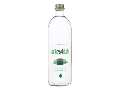 Lengv.gaz.nat.mineral. vanduo AKVILĖ, 750ml