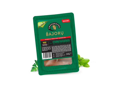 Karštai rūkytos BAJORŲ dešrelės, I. r., 530 g