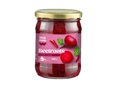 Marinuoti burokėliai WELL DONE, 500 g