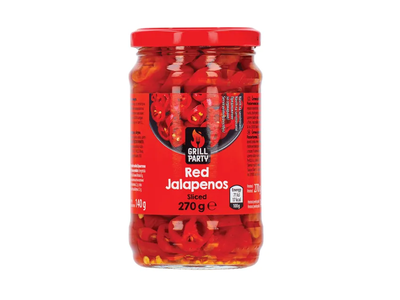 Raudonieji jelapenai GRILL PARTY, 270 g