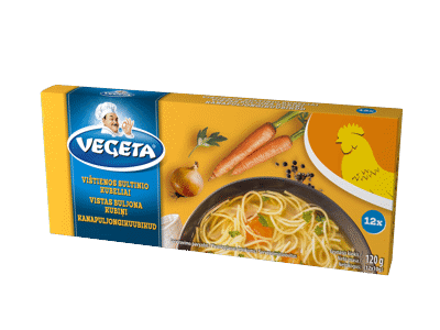 Vištienos sultinys VEGETA, 12 x 10 g, 120 g