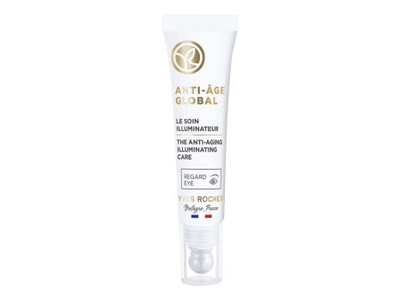 YVES ROCHER ANTI-AGE GLOBAL ILLUMINATING paakių kremas, 15 ml