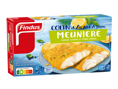Šaldyta rudagalvių menkių filė FINDUS su citrinom. ir žolel., 250 g