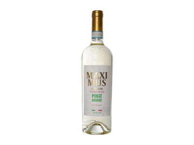 Baltasis pusiau sausas vynas MAXIMUS PINOT GRIGIO, 750 ml