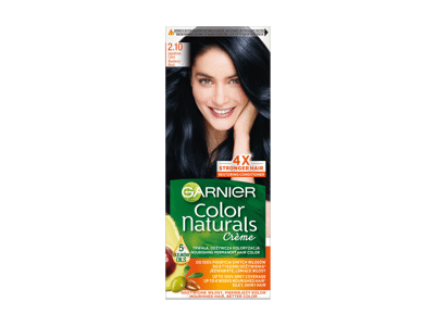 Garnier Color Naturals 2.10, mėlynių juoda. 