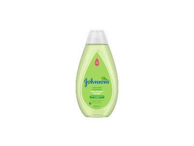Vaikiškas plaukų šampūnas JOHNSON'S su ramunėlėmis, 500 ml