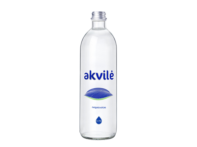 Negaz.nat. mineralinis vanduo AKVILĖ, 750ml