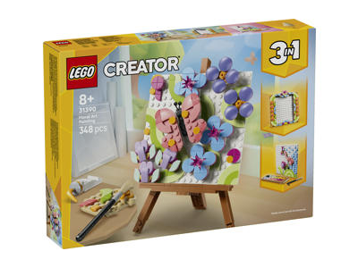 Konstruktorius LEGO GĖLIŲ PAVEIKSLAS 31390