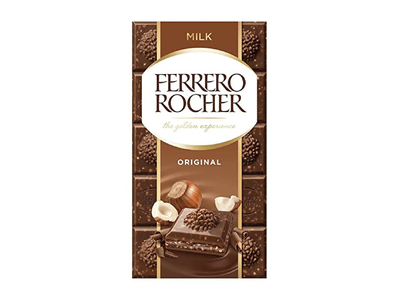 Šokoladas FERRERO, pieniškas, 90g