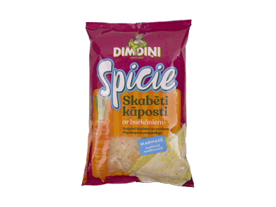 Rauginti kopūstai su morkomis marinate, 850 g