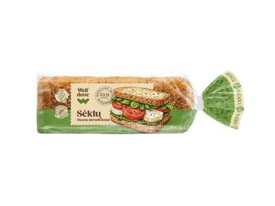 Sėklų duona skrudinimui WELL DONE, 450 g