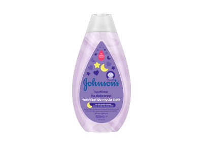 Vaikiškas kūno prausiklis JOHNSON'S BABY BEDTIME, 500 ml