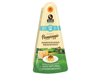 Kietasis sūris Parmigiano Reggiano PARMAREGGIO, brand. 12 - 14 mėn, PDO, 150g